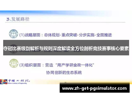 夺冠比赛级别解析与规则深度解读全方位剖析竞技赛事核心要素